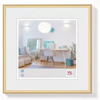 Vienas nuotraukos rėmelis Walther Design KV220G auksinis 13x13 cm