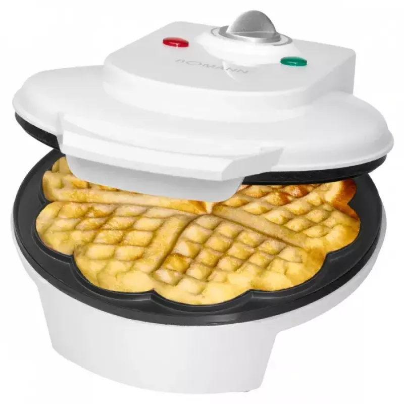 Waffle Maker Bomann WA 5018 CB 1 Waffle 1200 W White