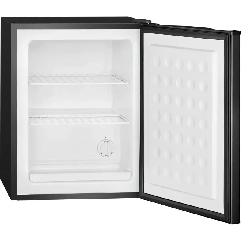 Vertikalusis šaldiklis BOMANN GB 7236, 42 L, juodas, rankinis atitirpinimas, ≤ -18°C, laipsniškas valdymas