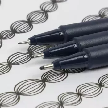Fineliner Schneider Schreibgeräte Pictus Juoda Blue Green Red 5 vnt.