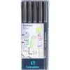 Fineliner Schneider Schreibgeräte Pictus Juoda Blue Green Red 5 vnt.