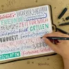 Fineliner Schneider Schreibgeräte Pictus Juoda Blue Green Red 5 vnt.