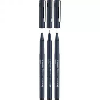Fineliner Schneider Pictus Juoda 3 pcs