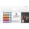 Dažų žymeklis Schneider ML01111501 varinis auksinis sidabrinis violetinis 4 vnt.