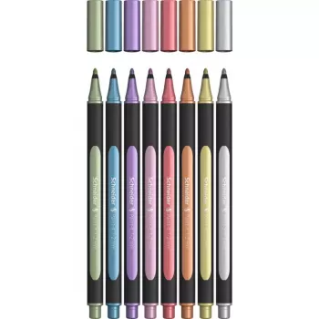 Marker Schneider Schreibgeräte Paint-It 020 8 vnt. Mėlyna Vario Aukso Žalia Rožinė Raudona Sidabrinė Violetinė