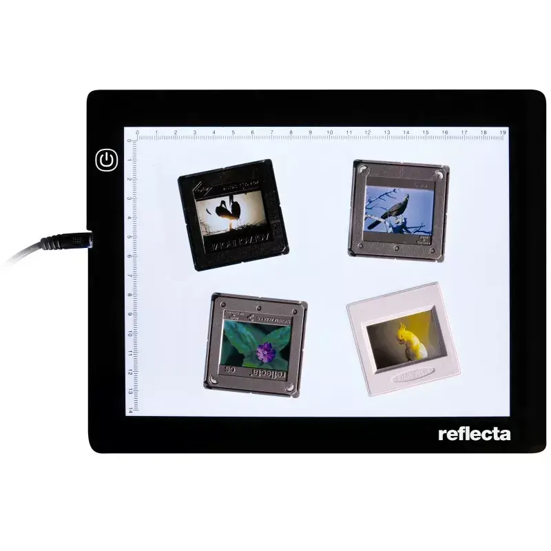 Vienvietis nuotraukų rėmelis Reflecta LED Light Pad A5 Super plonas juodas 19x14 cm