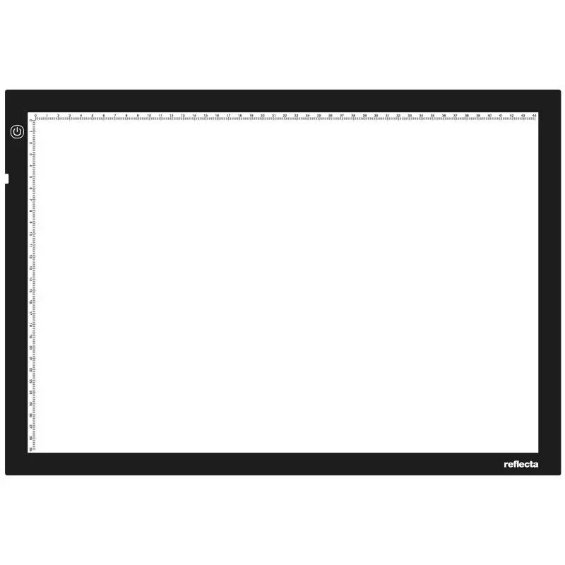 Vieno paveikslėlio rėmelis Reflecta LED Light Pad A3 Super plonas Juoda 44 x 29 cm