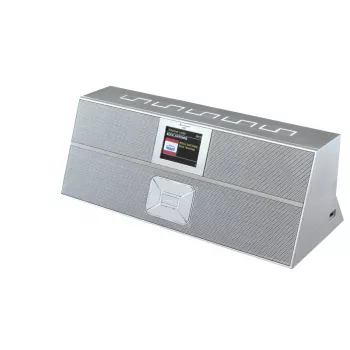 Internetinis radijas Soundmaster IR3300SI — Skaitmeninis imtuvas, DAB+ ir FM, 20 W RMS, TFT įvairiaspalvis ekranas, USB-A, pilkas
