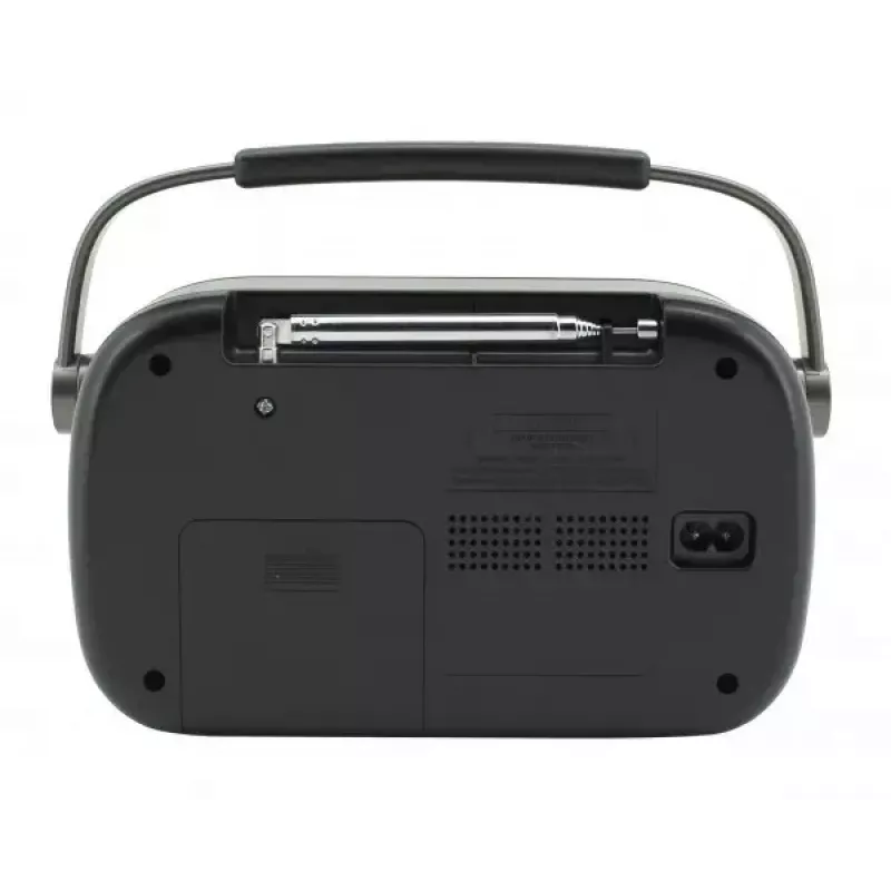 Nešiojamasis radijas Soundmaster DAB280 — DAB+, FM, analoginis ir skaitmeninis, 1,2 W, juodas, kintamoji srovė / baterija