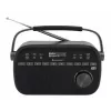 Nešiojamasis radijas Soundmaster DAB280 — DAB+, FM, analoginis ir skaitmeninis, 1,2 W, juodas, kintamoji srovė / baterija
