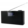 Asmeninis radijo imtuvas Soundmaster DAB700SW — Analoginis ir skaitmeninis imtuvas, DAB+ / FM, 12 W, 2,9 colių LCD, MicroSD, juoda