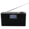 Asmeninis radijo imtuvas Soundmaster DAB700SW — Analoginis ir skaitmeninis imtuvas, DAB+ / FM, 12 W, 2,9 colių LCD, MicroSD, juoda