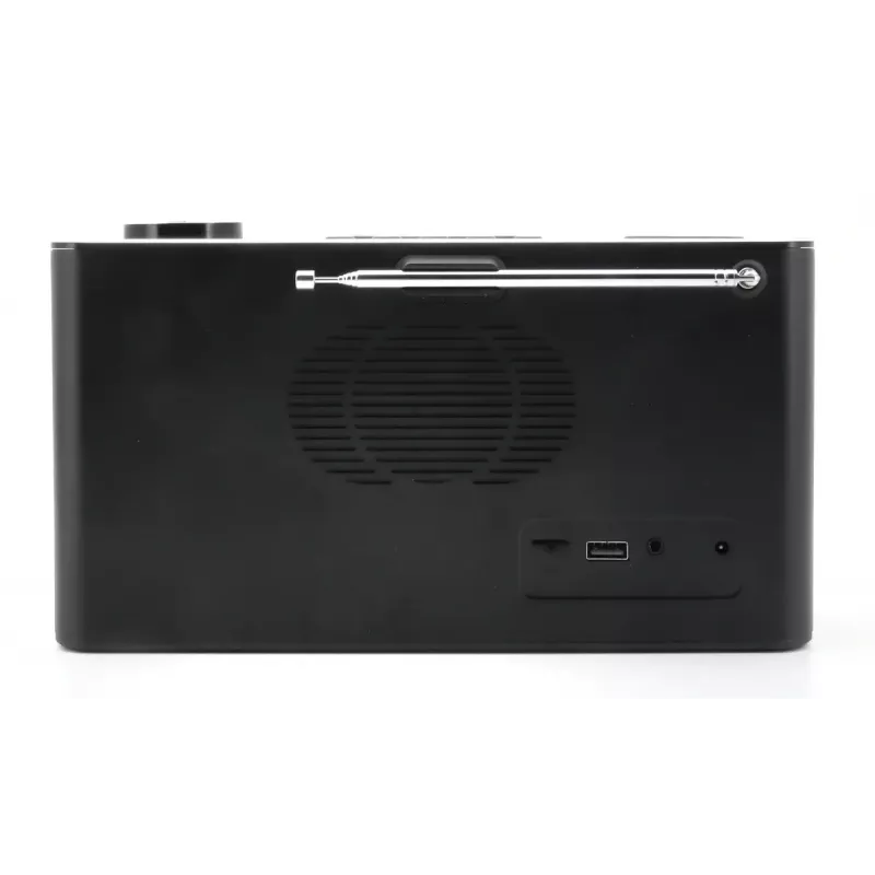 Asmeninis radijo imtuvas Soundmaster DAB700SW — Analoginis ir skaitmeninis imtuvas, DAB+ / FM, 12 W, 2,9 colių LCD, MicroSD, juoda