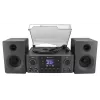 Namų garso sistema Soundmaster MCD1950SW — 20 W RMS, DAB+/FM, CD/MP3 atkūrimas, 3,5 mm aux, kintamosios srovės maitinimas (juoda)