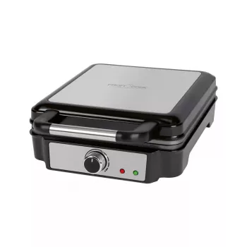 Vaflinė ProfiCook PC-WA 1241 4 vafliams 1200 W juoda nerūdijantis plienas