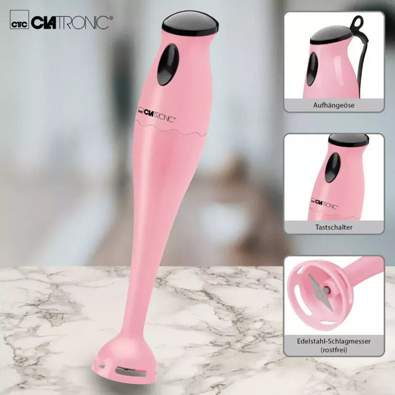 Virtuvinis trintuvas Clatronic 263922 Rožinė