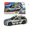 Dickie Toys Mercedes Benz E43 AMG Police juodas mėlynas sidabrinis geltonas