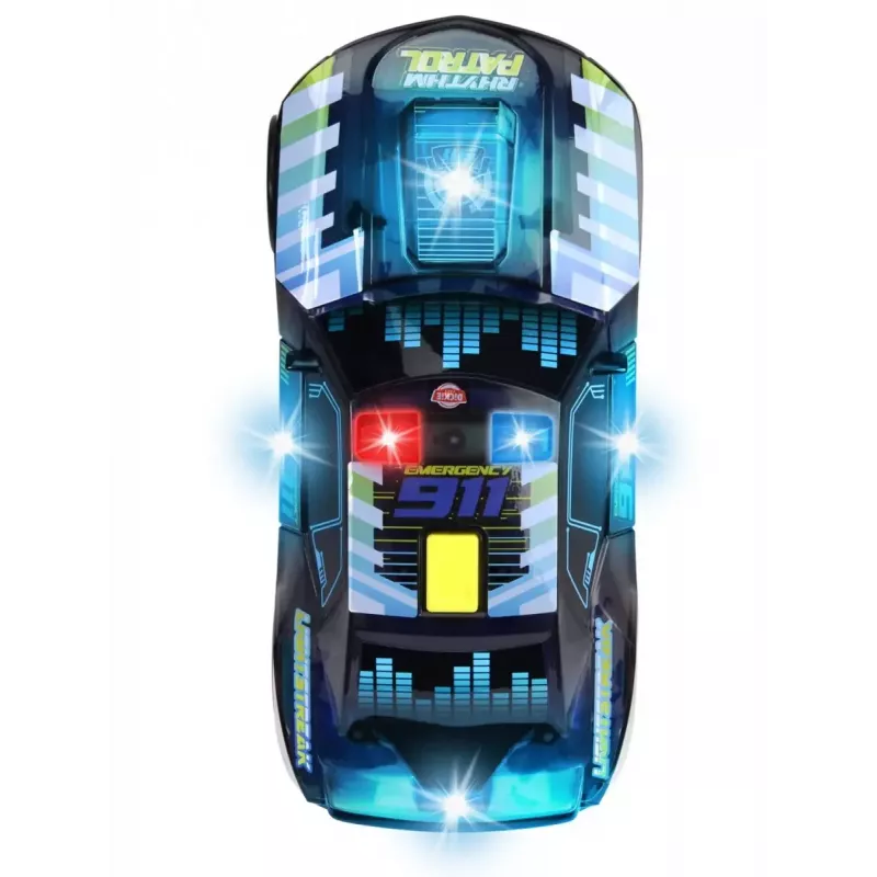 Mašinėlė Dickie Toys Rhythm Patrol Įvairiaspalvė 3 metai AA baterijos