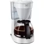 Lašelinė kavamalė MELITTA 1023-01 — visiškai automatinė, maltai kavai, 10 puodelių ąsotis, 1050 W, balta