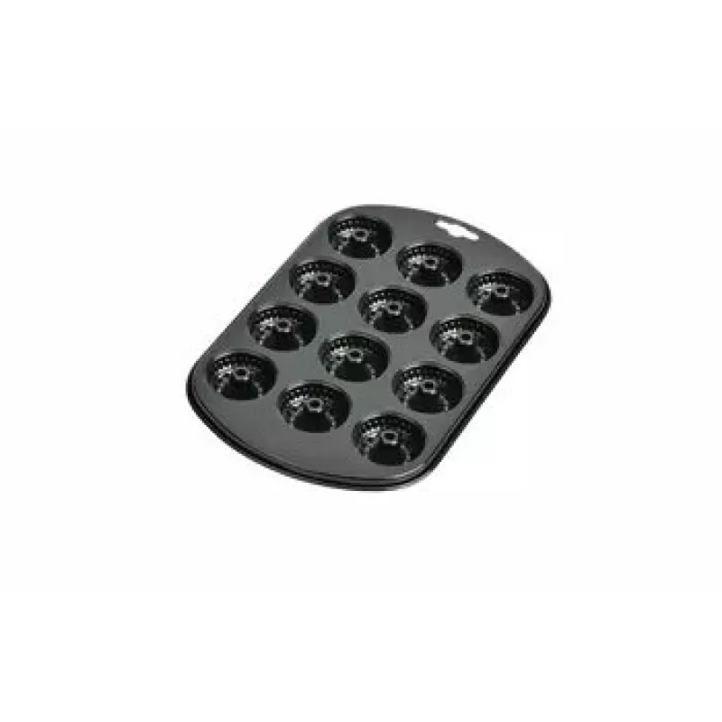 Muffin pan Kaiser 646176 Rectangular Fluted Surface 290x180 mm