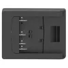 Adapteris Brennenstuhl 1172640063 Juodas 80g 69mm x 45mm