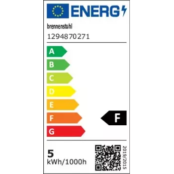Išmanioji lemputė Brennenstuhl 1294870271 Wi-Fi 4,9 W Auksinė