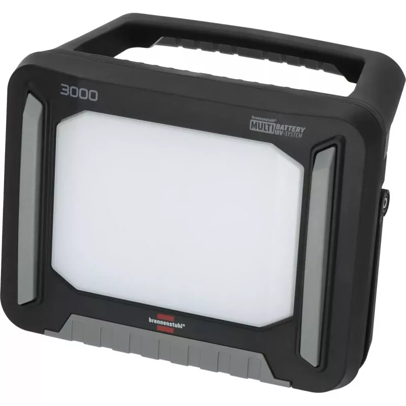 Laisvai pastatomas darbo šviestuvas Brennenstuhl Multi baterija 27 W LED 3150 lm Juodas