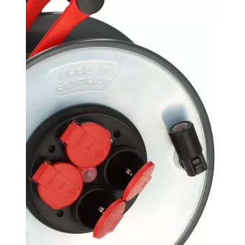 Power Strip Brennenstuhl SC 3210 4 AC outlets 3000 W Juoda Raudona Sidabrinė