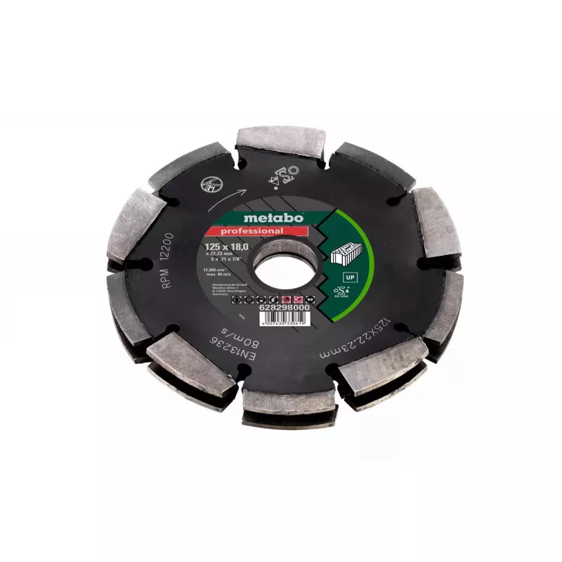 Diskinis pjūklo diskas Metabo 628298000 12,5 cm