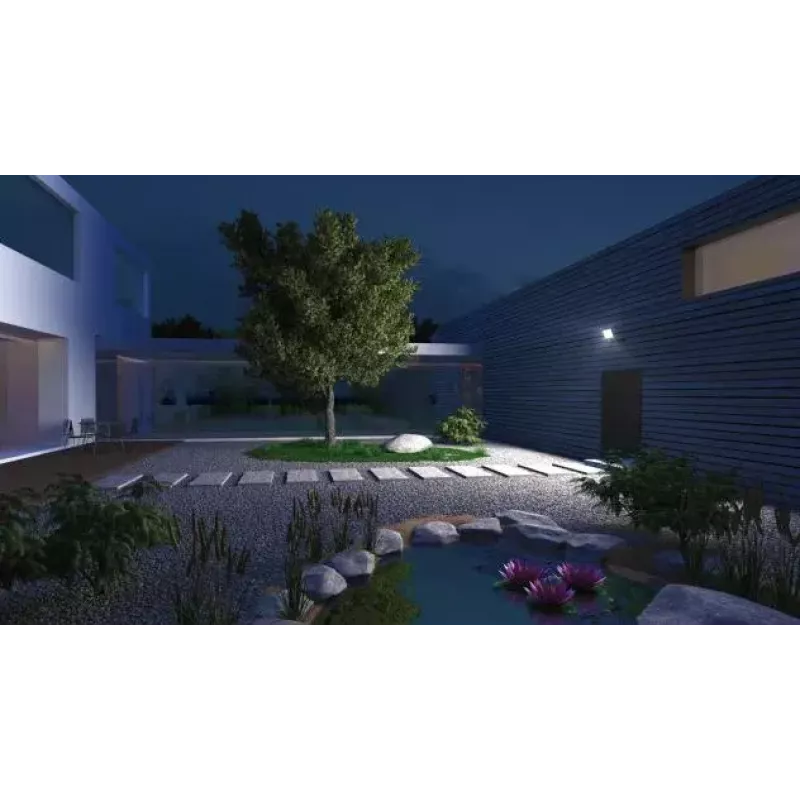 LED sieninis šviestuvas STEINEL XLED ONE 23,5 W šiltai baltas su PIR jutikliu