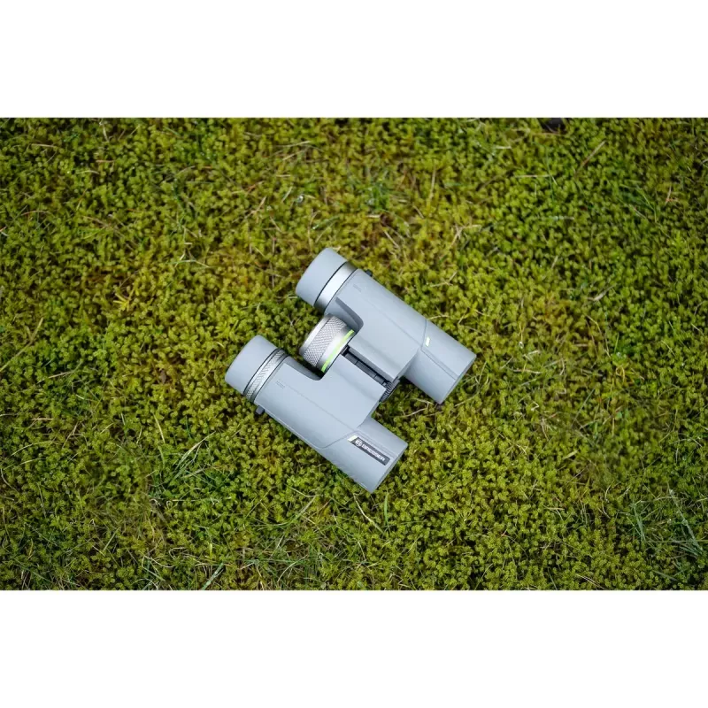 Bresser Optics Wave 10x25 žiūronai BaK-4 Pilka 10x Padidinimas