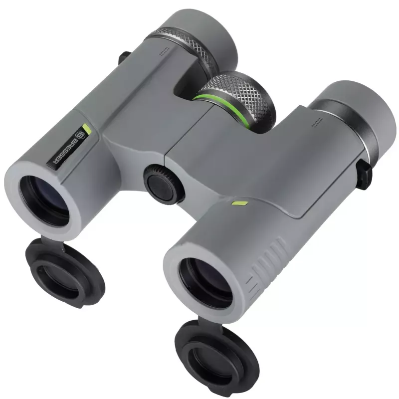 Bresser Optics Wave 10x25 žiūronai BaK-4 Pilka 10x Padidinimas
