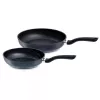 Keptuvių rinkinys Fissler 045-301-02-100/0 Aliuminio juoda 2 vnt.