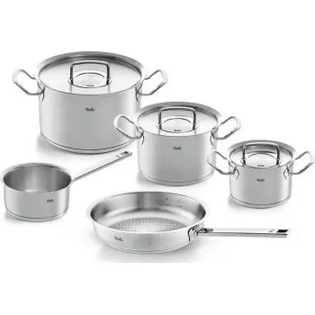 Indų rinkinys Fissler Profi Collection, 5 vnt., nerūdijantis plienas, tinka indukcijai