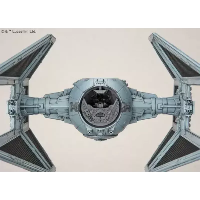Plastikinis modelio rinkinys REVELL TIE Interceptor mastelis 1:72 – surinkimo rinkinys parodomajam modeliui