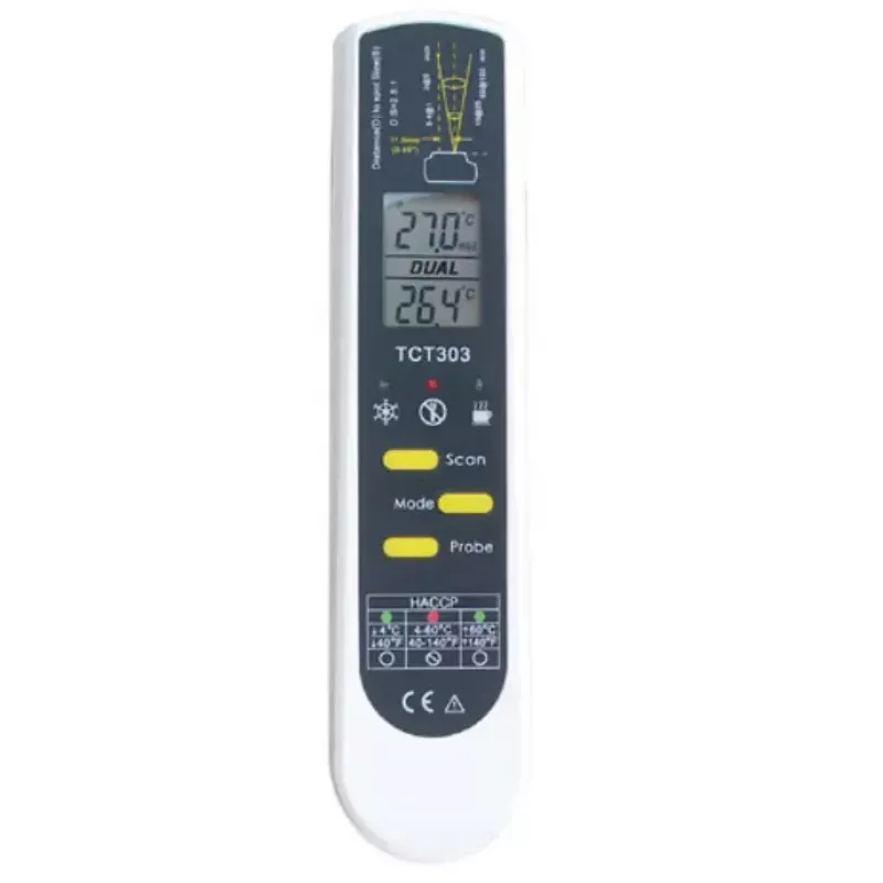 Infraraudonųjų spindulių maisto termometras TFA-Dostmann 31.1119.K, AAA baterija, 1,5 V