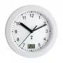 Sieninis/stalinis laikrodis TFA 60.3501 — Apvalus baltas, 170×59 mm, AA 1,5 V