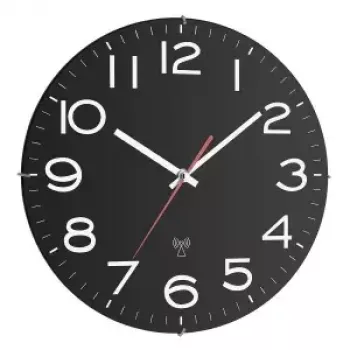 Analogue radio-controlled clock TFA-Dostmann 310mm Juoda