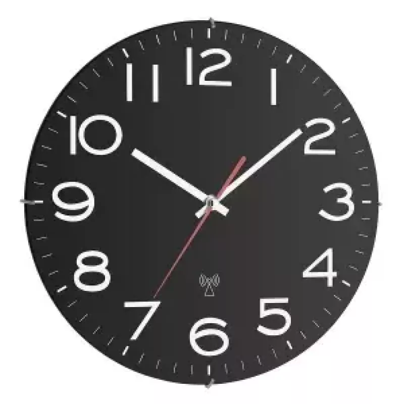 Analogue radio-controlled clock TFA-Dostmann 310mm Juoda