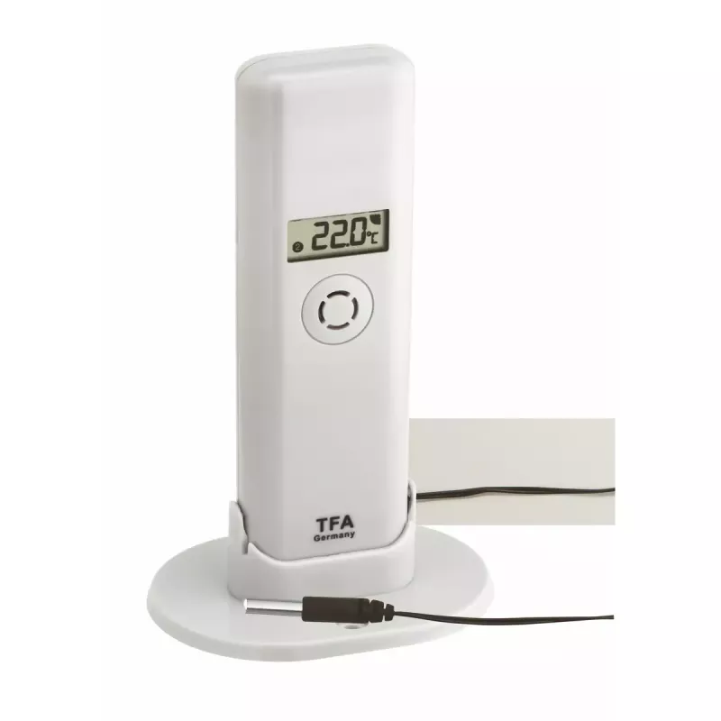 Temperatūros ir drėgmės jutiklis TFA-Dostmann 30.3302.02