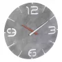 Sieninis laikrodis TFA-Dostmann CONTOUR apvalus pilkas baltas 35 cm