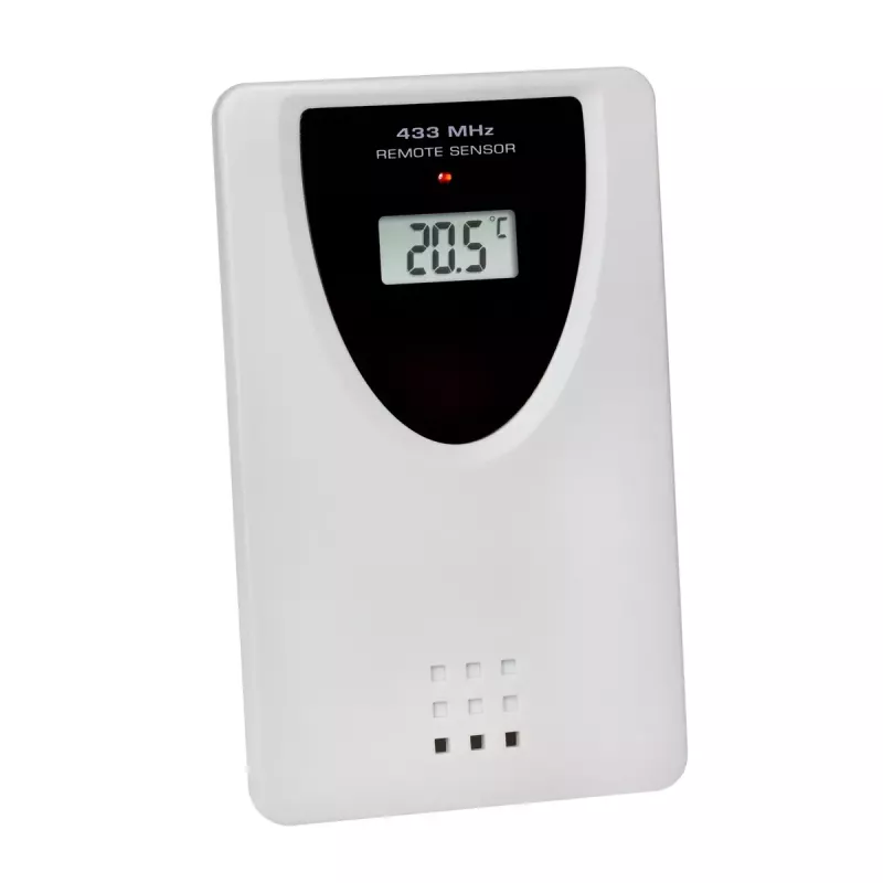 Skaitmeninis žadintuvas TFA-Dostmann 60.4518.08 Wood LCD 433 MHz