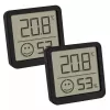 Elektroninis aplinkos termometras TFA-Dostmann 30.5053.01.02 vidaus Juodas
