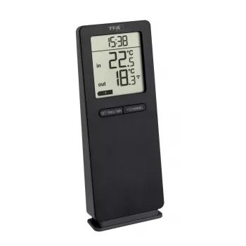 Elektroninis aplinkos termometras TFA-Dostmann 30.3071.01 vidaus / lauko Skaitmeninis 0-50°C