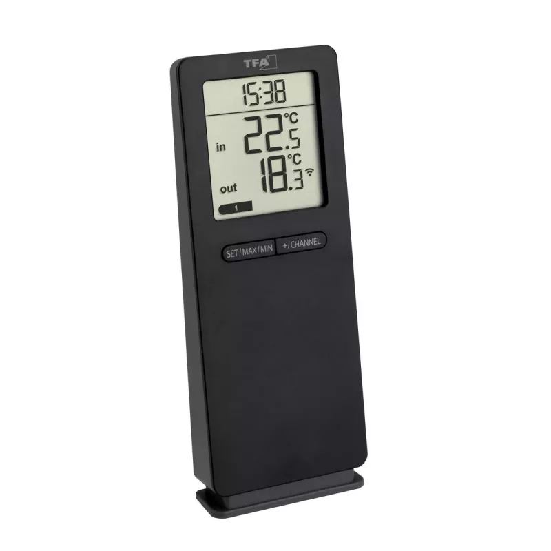 Elektroninis aplinkos termometras TFA-Dostmann 30.3071.01 vidaus / lauko Skaitmeninis 0-50°C