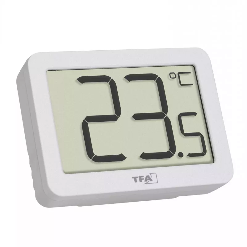 Elektroninis aplinkos termometras TFA-Dostmann 30.1065.02 Vidaus Baltas °C