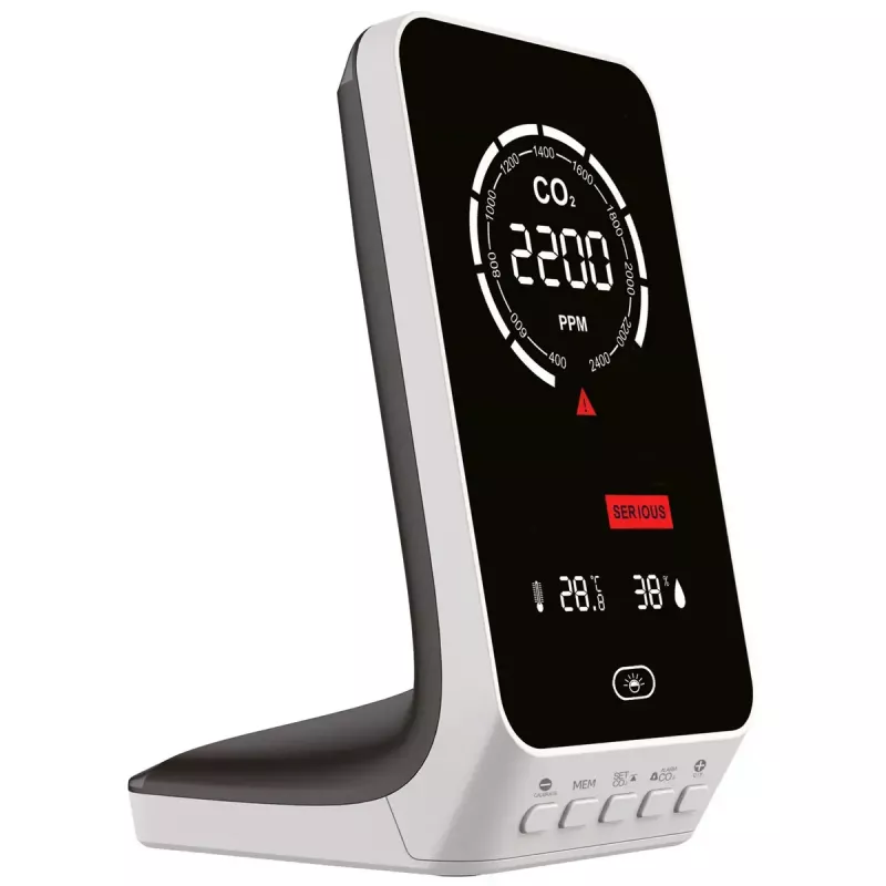 CO2 monitorius tfa dostmann AIRCO2NTROL UP 31.5010 — skaitmeninis ekranas, CO2, temperatūra, drėgmė