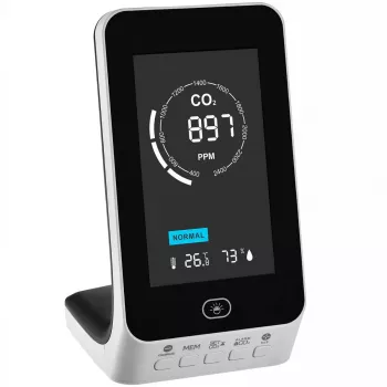 CO2 monitorius tfa dostmann AIRCO2NTROL UP 31.5010 — skaitmeninis ekranas, CO2, temperatūra, drėgmė