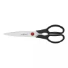 Virtuvinės žirklės ZWILLING TWIN L 230 mm, nerūdijančio plieno peiliai, juoda rankena, universaliam naudojimui