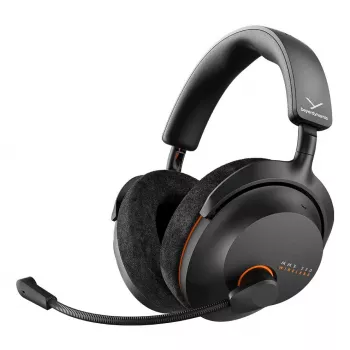 Ausinės Beyerdynamic MMX 230 — Laidinės ir belaidės, USB-C, Bluetooth, ausį apgaubiančios, 20–20000 Hz, 1,8 m laidas, juodos